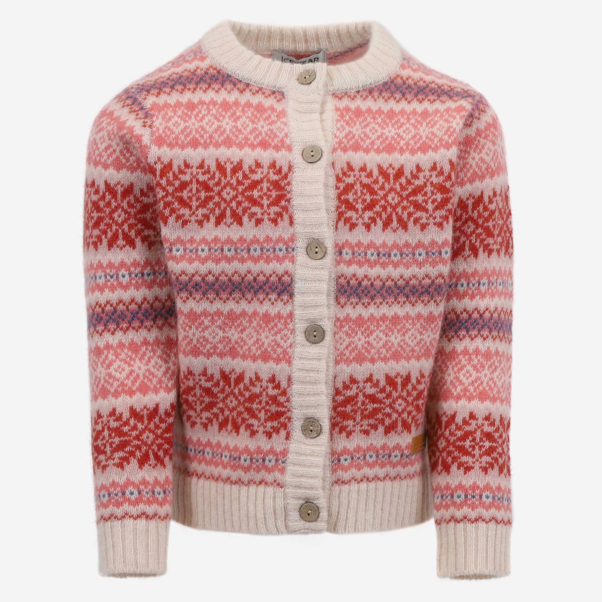 Urður kids´s Angora wool cardigan