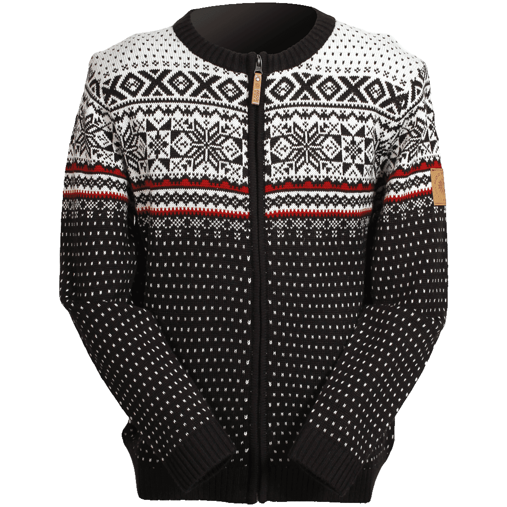 Magnús wool blend jumper with zip